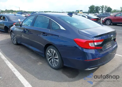 2019 Honda Accord Hybrid z USA, uszkodzony, nr VIN 1HGCV3F15KA016547
